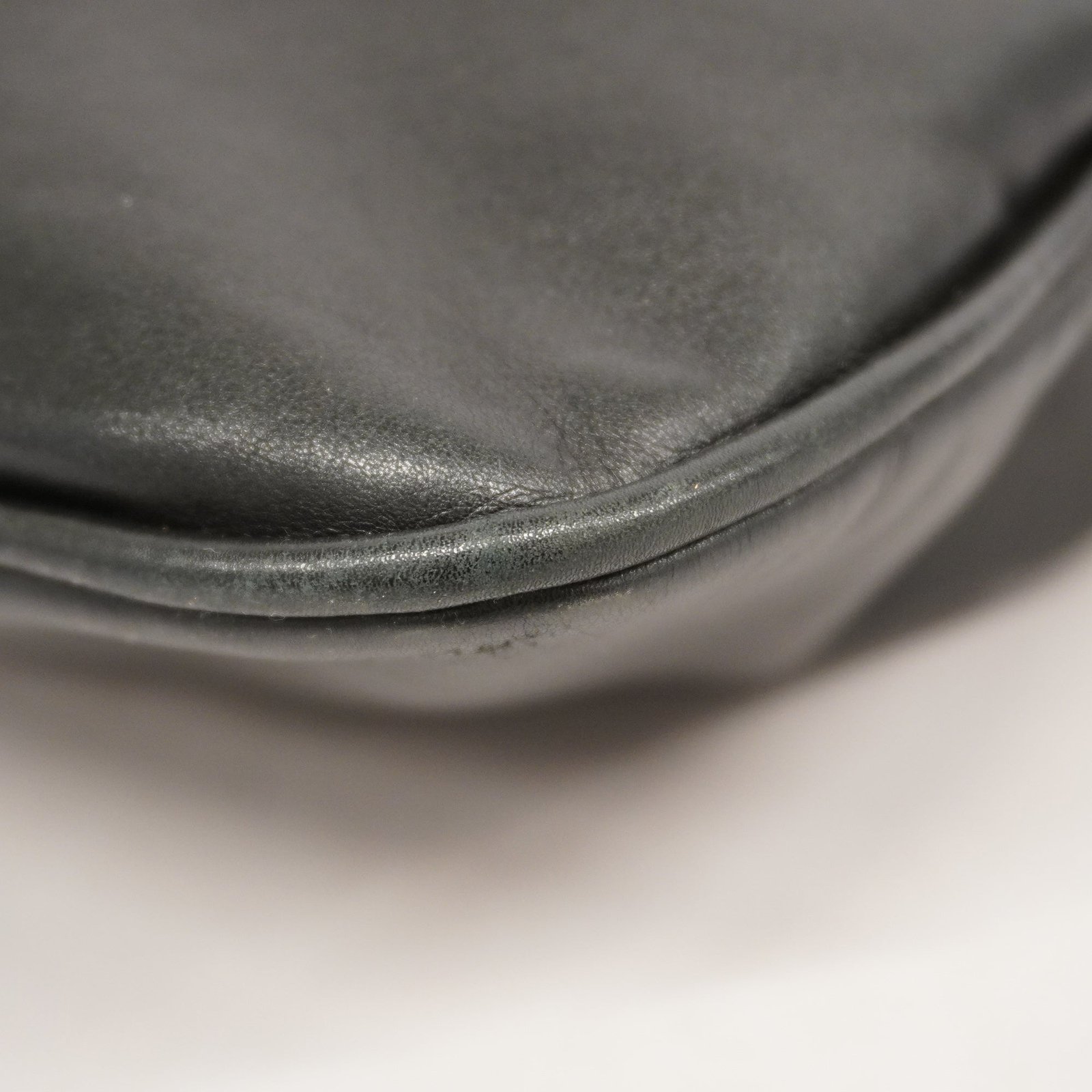 GUCCI Bamboo Shoulder Bag 001 4006 Women's Leather Shoulder Bag Black | AlmaBagz - Image 8