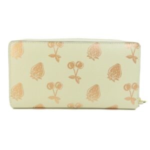 GUCCI 456117 Marmont Berry Round Long Wallet Leather Women's | AlmaBagz