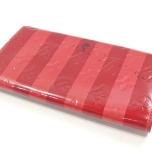 LOUIS VUITTON Bifold Long Wallet Vernirayeur Portefeuille Sara Women's M91716 Pomme d'Amour | AlmaBagz