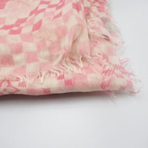 LOUIS VUITTON Scarf Pink Cashmere | AlmaBagz
