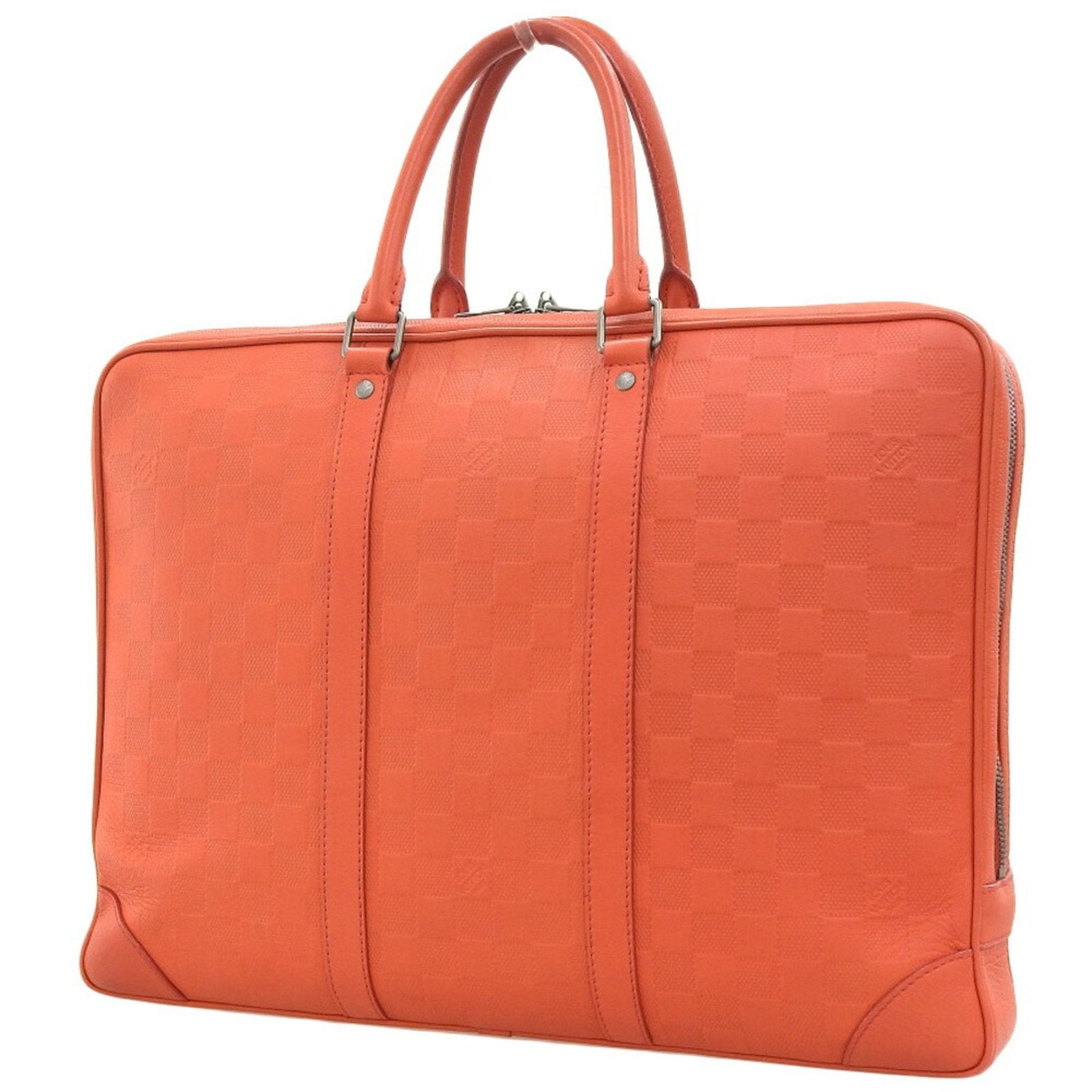 LOUIS VUITTON Damier Anfini Porte Document Voyage PDV Bag Fusion N41143 | AlmaBagz