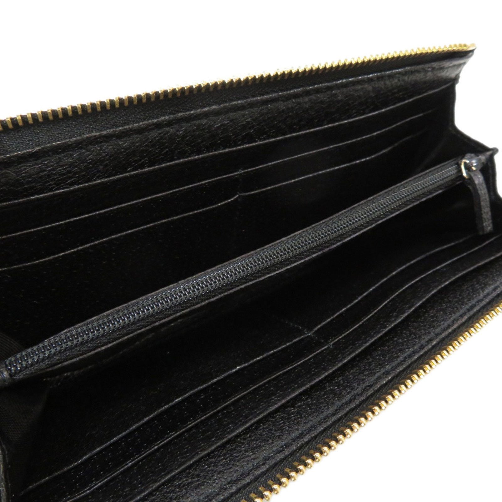 Gucci 268917 GG Outlet Round Zipper Long Wallet Canvas Unisex GUCCI | AlmaBagz - Image 4