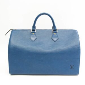 Louis Vuitton Epi Speedy 35 M42995 Unisex Handbag Toledo Blue | AlmaBagz