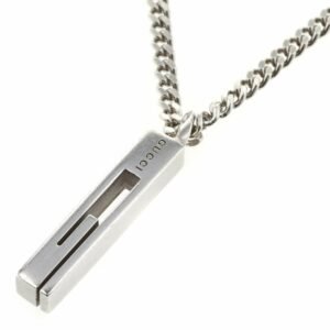 Gucci Necklace Branded G Silver 925 Ladies GUCCI | AlmaBagz