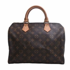 LOUIS VUITTON Monogram Speedy 30 Handbag Boston Bag M41526 Brown Women's | AlmaBagz