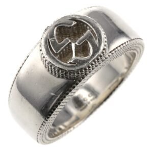 Gucci Ring Interlocking G Silver 925 No. 11 Ladies GUCCI | AlmaBagz