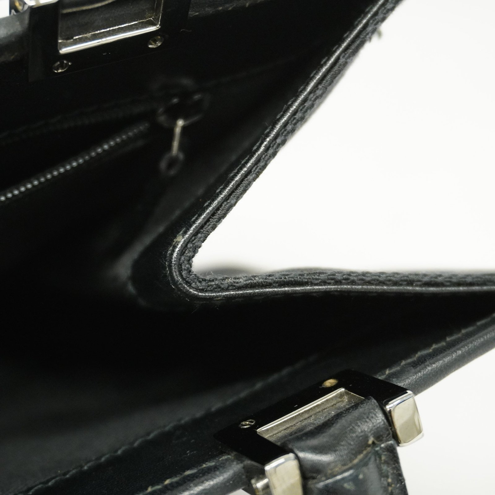 GUCCI Jackie Handbag 002 1065 Women's GG Canvas Black | AlmaBagz - Image 14