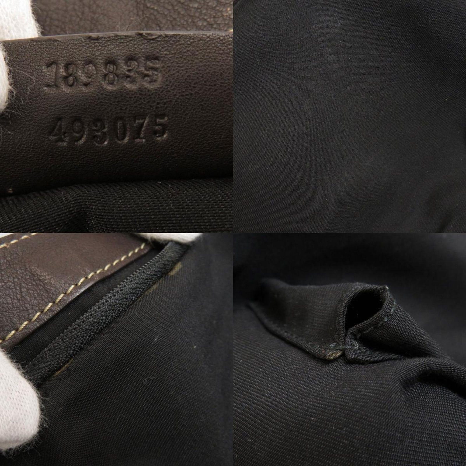 GUCCI 189835 Abbey Tote Bag Leather Ladies | AlmaBagz - Image 3