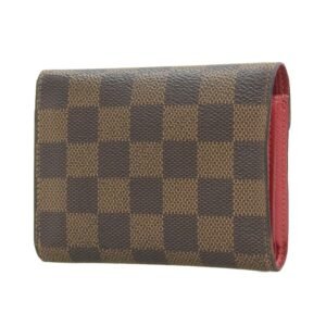 LOUIS VUITTON Damier Portefeuille Victorine Trifold Wallet Ebene N41659 | AlmaBagz