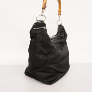 GUCCI Bamboo Shoulder Bag 000 2214 0531 Women's Nylon Handbag,Shoulder Bag | AlmaBagz