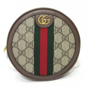 Gucci Bag Offidia Mini Rucksack Backpack Brown Sherry Line Ladies GG Supreme | AlmaBagz