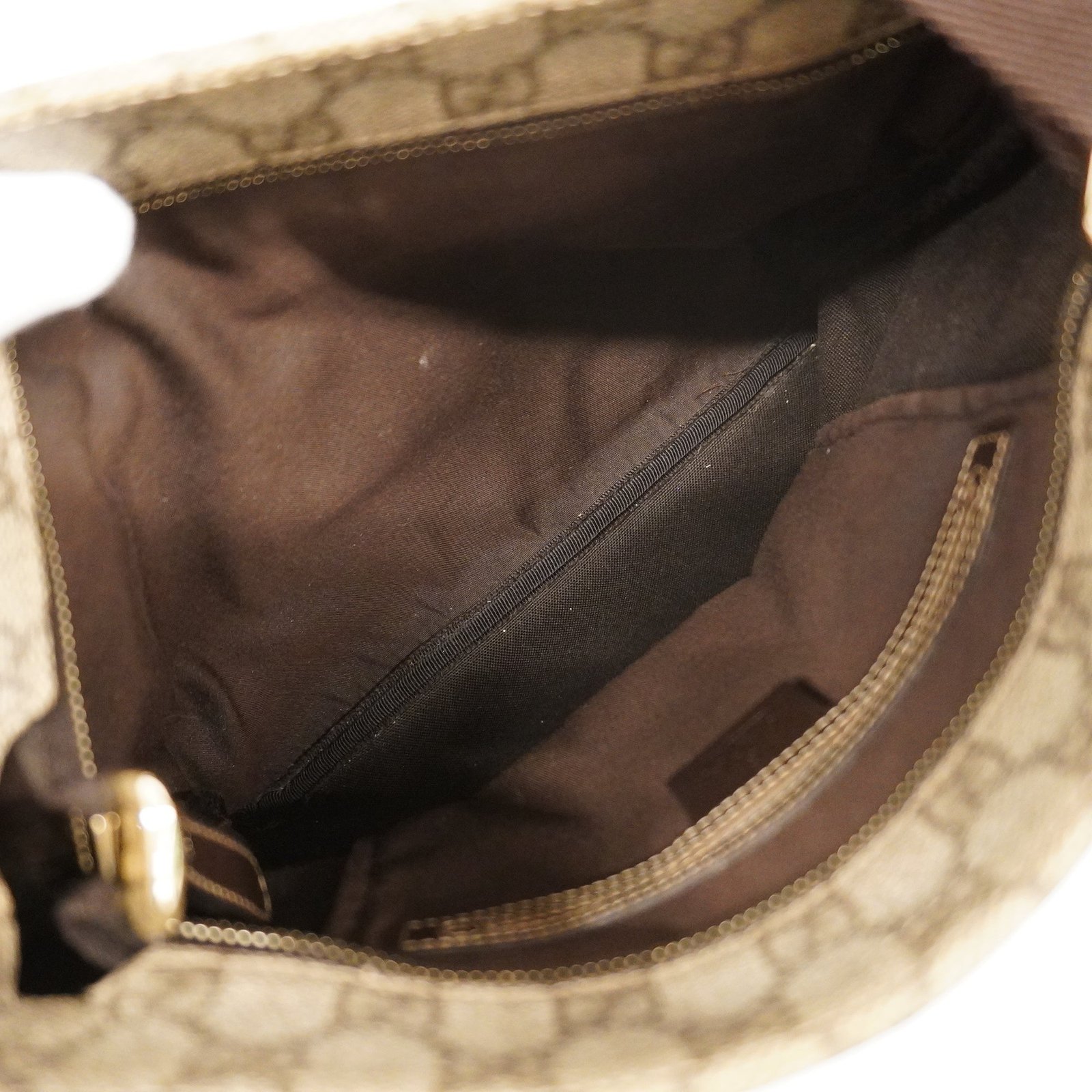 GUCCI GG Supreme 295257 Women's Shoulder Bag Beige,Brown | AlmaBagz - Image 4