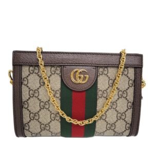 Gucci Canvas,GG Supreme Shoulder Bag Beige | AlmaBagz