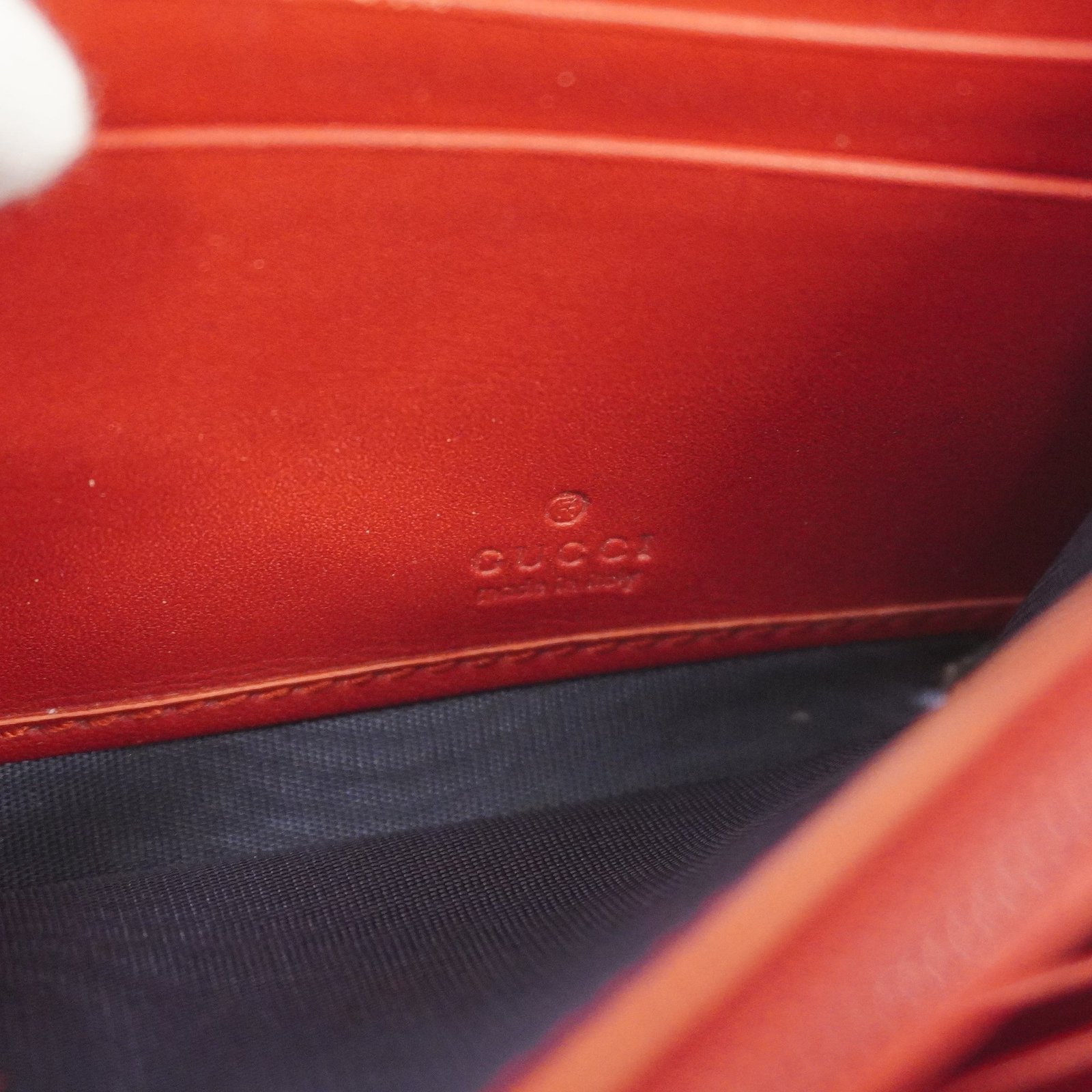 GUCCI GG Blooms Gold Metal Fittings 404070 Women's GG Supreme Long Wallet | AlmaBagz - Image 6