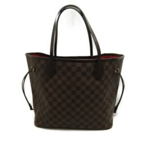 LOUIS VUITTON Neverfull MM Brown Ebene Damier PVC coated canvas N41358 | AlmaBagz