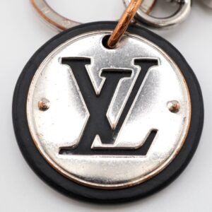 LOUIS VUITTON M67362 LV Circle Keyring Black Unisex | AlmaBagz