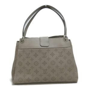 Louis Vuitton Setovurt tote bag Gray Galet Mahina leather M41791 | AlmaBagz