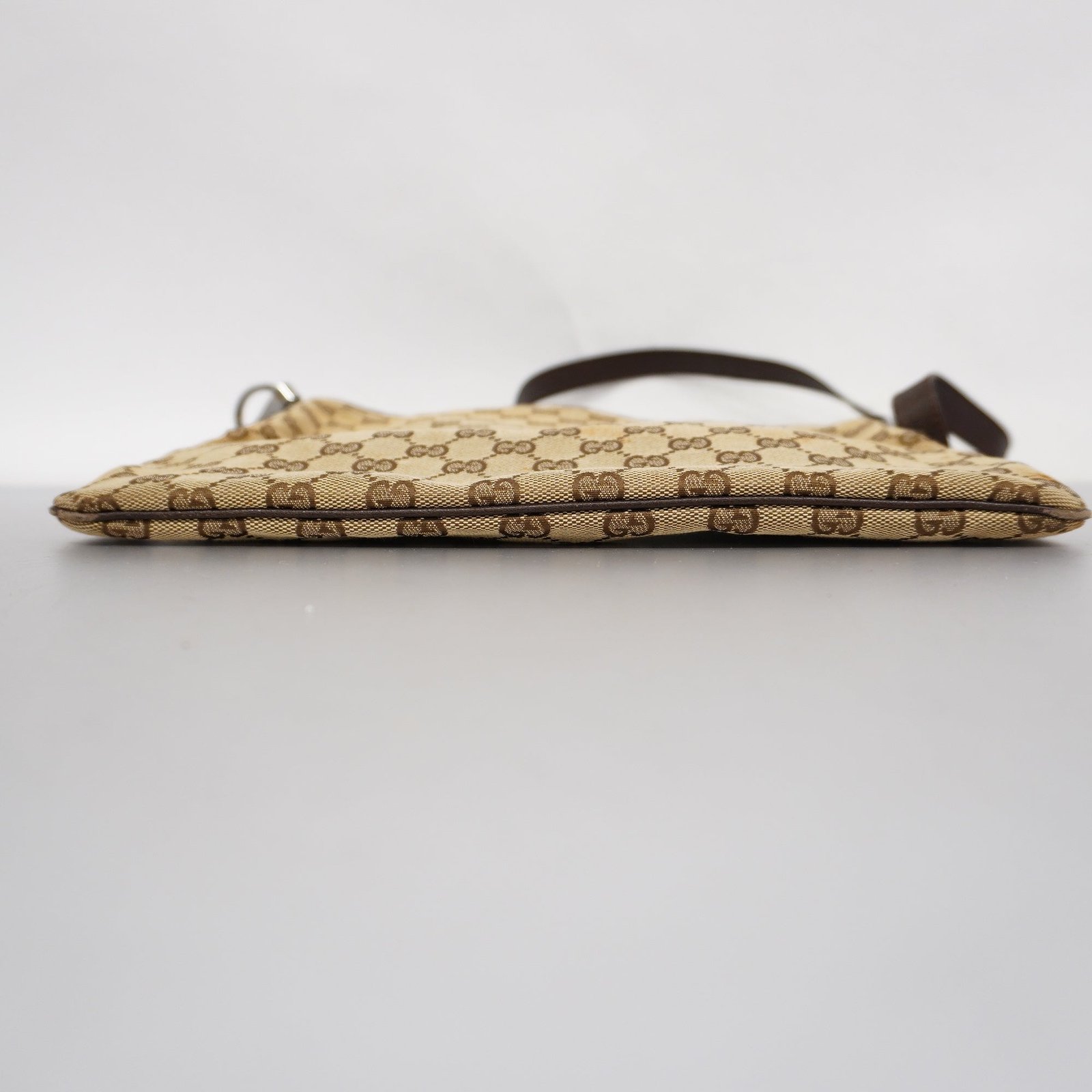 GUCCI GG Canvas Shoulder Bag 113013 Women's Shoulder Bag Beige,Dark Brown | AlmaBagz - Image 3