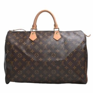 LOUIS VUITTON Monogram Speedy 40 Handbag Boston Bag M41522 Brown Women's | AlmaBagz