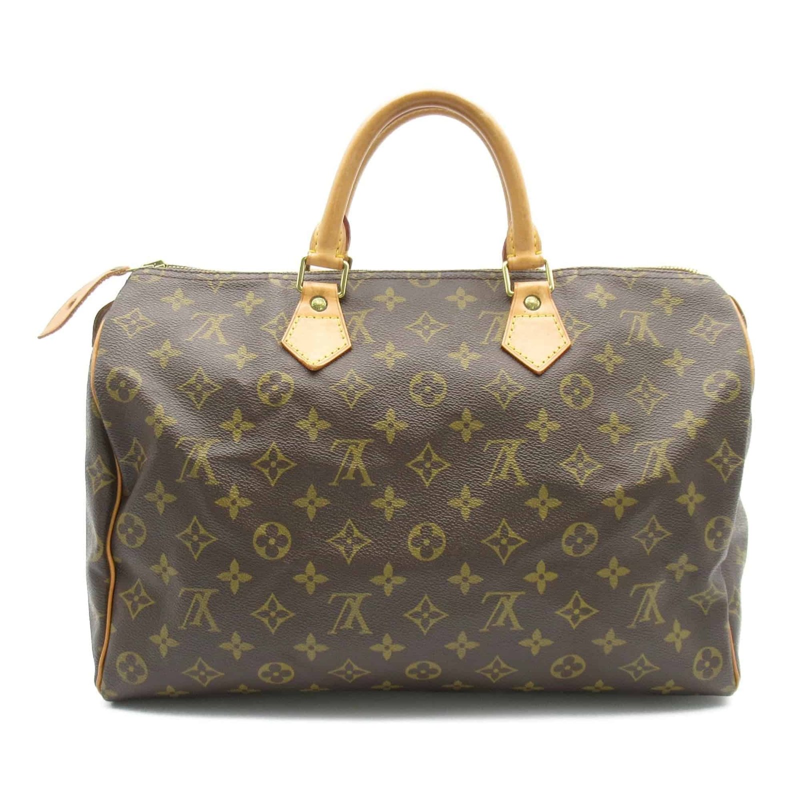 Louis Vuitton Speedy 35 Brown Monogram PVC coated canvas M41524 | AlmaBagz