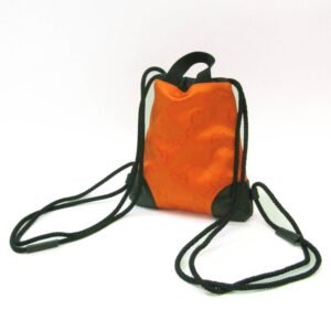 GUCCI Off The Grit 643887 Men,Women Nylon Backpack Black,Orange | AlmaBagz