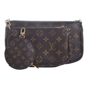 LOUIS VUITTON Monogram Multi Pochette Accessoire Pouch Shoulder Bag M44813 Brown Women's | AlmaBagz