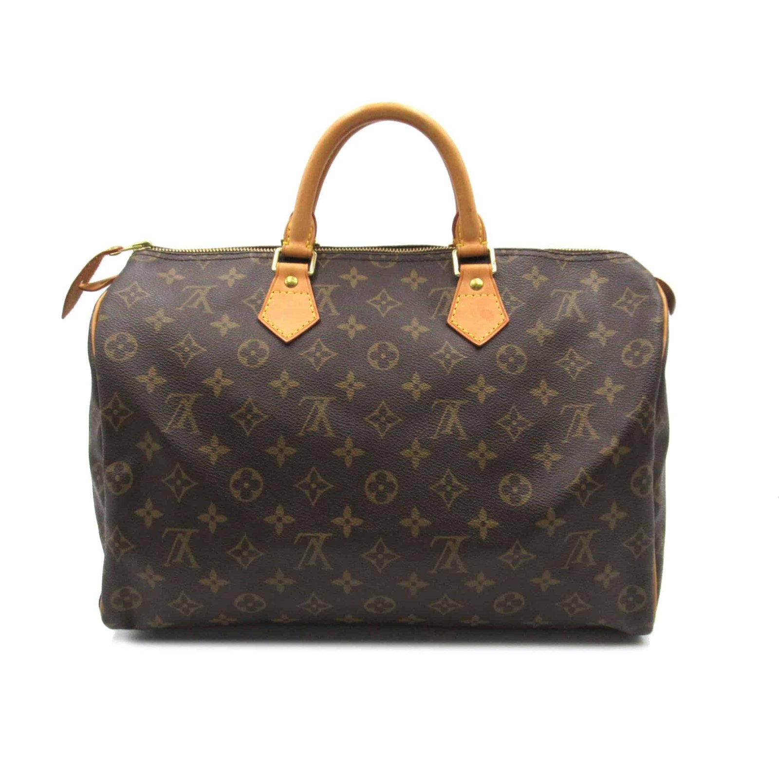 Louis Vuitton Speedy 35 Brown Monogram PVC coated canvas M41524 | AlmaBagz