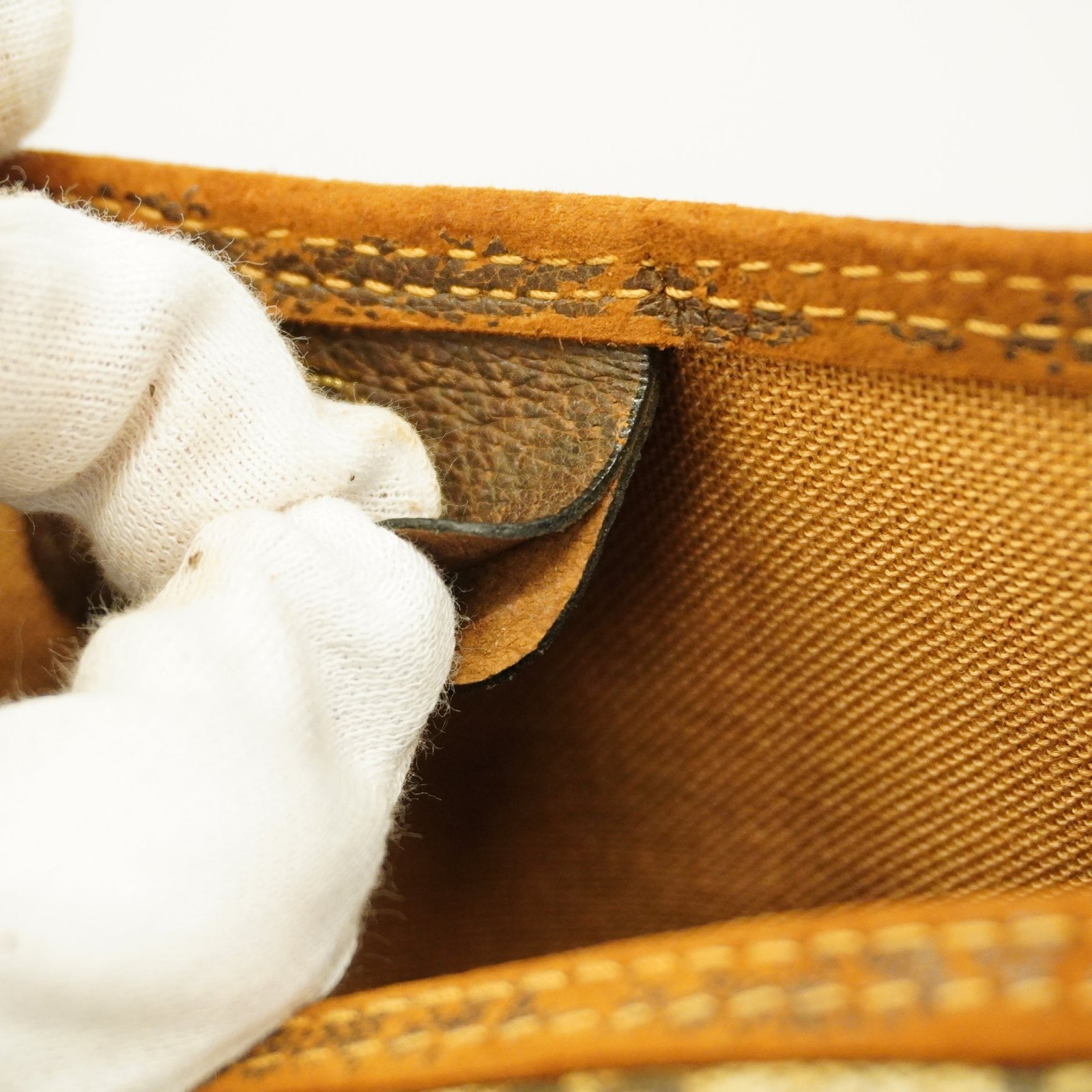 GUCCI Sherry Line Tote Bag Women's GG Supreme Tote Bag Beige | AlmaBagz - Image 5