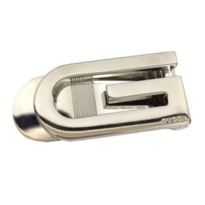 Gucci Money Clip G Silver Color Men's Wallet | AlmaBagz