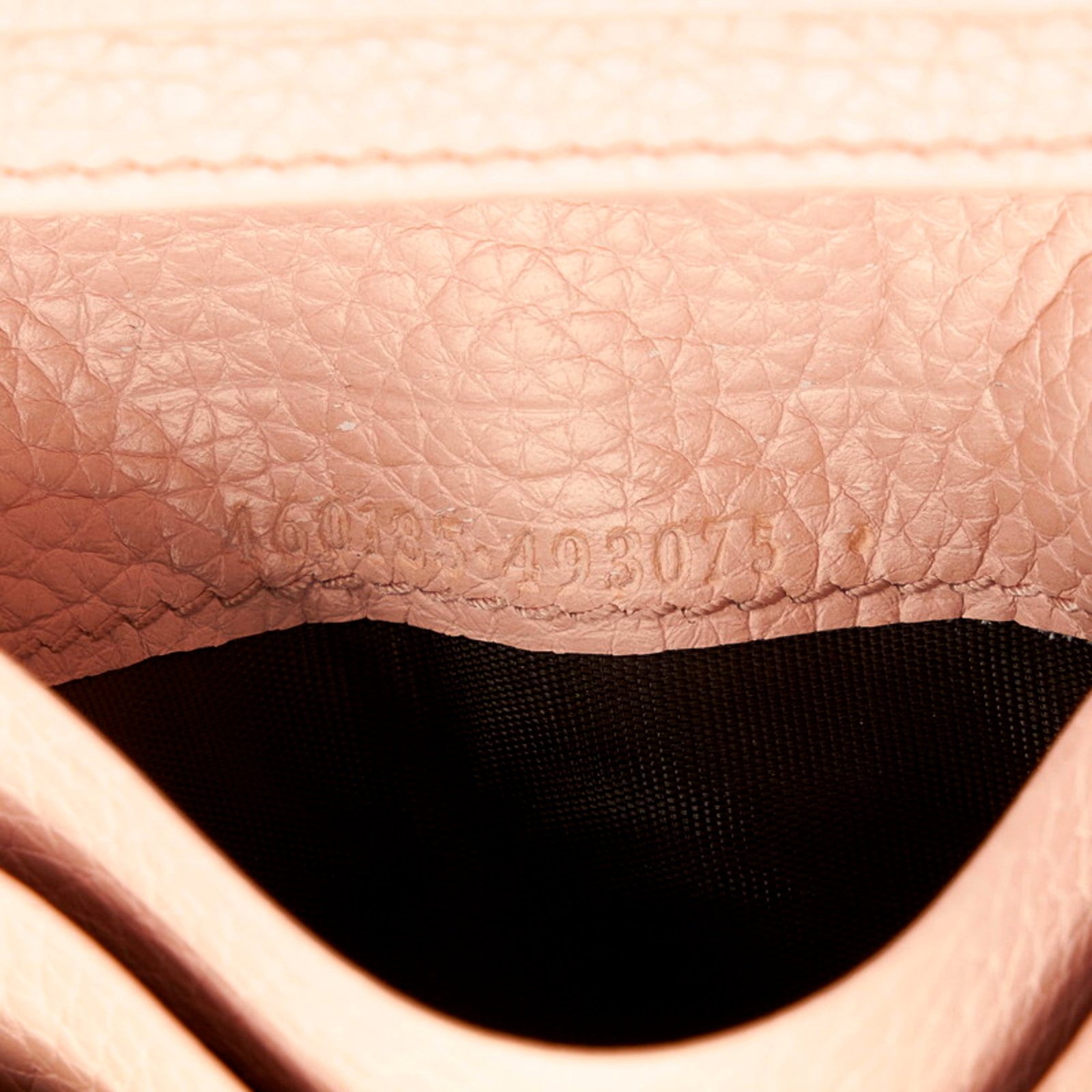 Gucci Animalier Bee Bifold Wallet 460185 Pink Leather Ladies GUCCI | AlmaBagz - Image 8