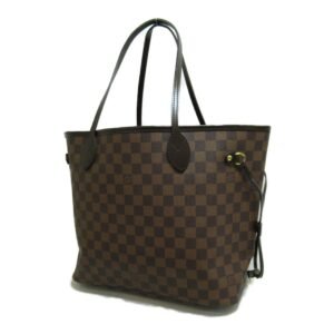 LOUIS VUITTON Neverfull MM Brown Ebene Damier PVC coated canvas N51105 | AlmaBagz
