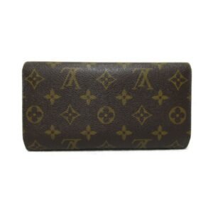 LOUIS VUITTON Porte Tresor Brown Monogram PVC coated canvas M61215 | AlmaBagz