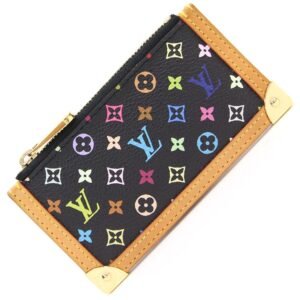 Louis Vuitton Coin Case Pochette Cremonogram Multicolor M92654 Noir Ladies Purse Key LOUISVUITTON | AlmaBagz