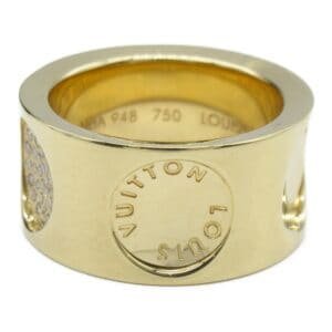 LOUIS VUITTON Petite Berg Emplant Ring Ring Gold K18 [Yellow Gold] Gold | AlmaBagz