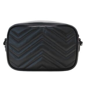 GUCCI Bag Women's GG Marmont Shoulder Leather Black 634936 Quilting | AlmaBagz