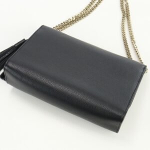 GUCCI Bamboo Chain Shoulder 387611 Bag Leather Women's | AlmaBagz