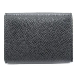 LOUIS VUITTON Anvelop Carte de Visit NM Black Black Taiga leather M64595 | AlmaBagz