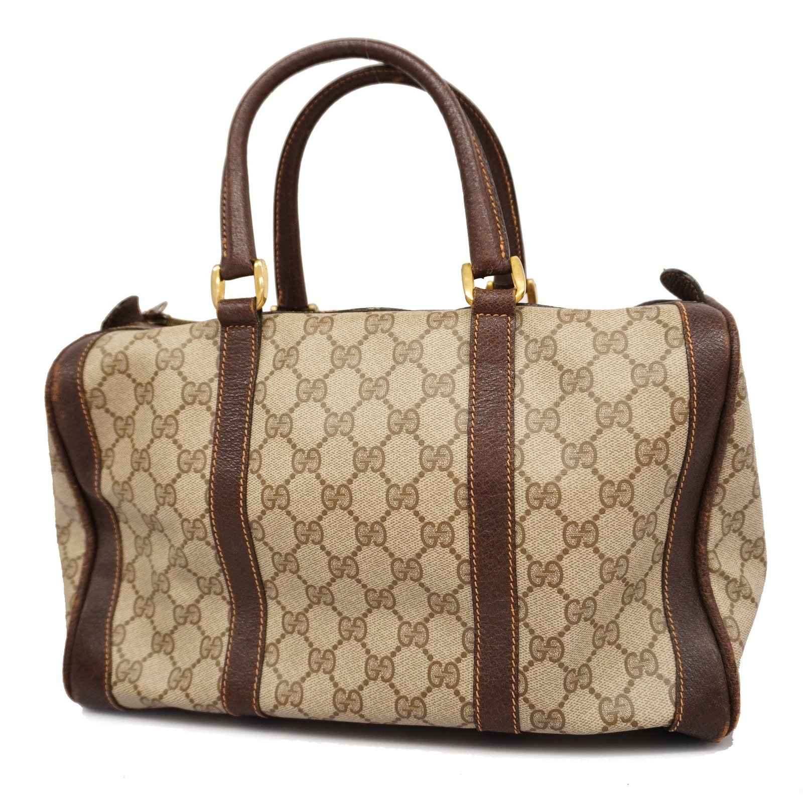GUCCI GG Supreme GG Supreme 98 002 468 Women's PVC,Leather Handbag Beige | AlmaBagz - Image 19