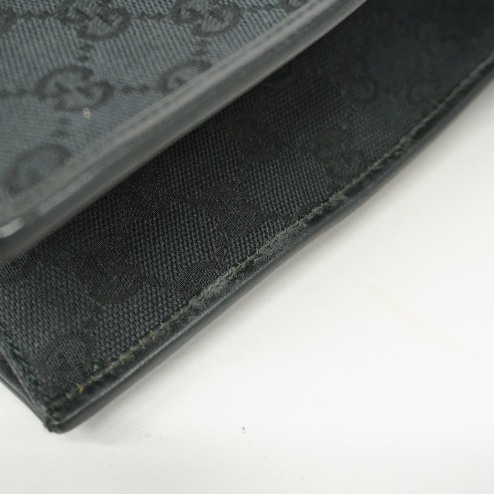 GUCCI Jackie Handbag 002 1065 Women's GG Canvas Black | AlmaBagz - Image 10