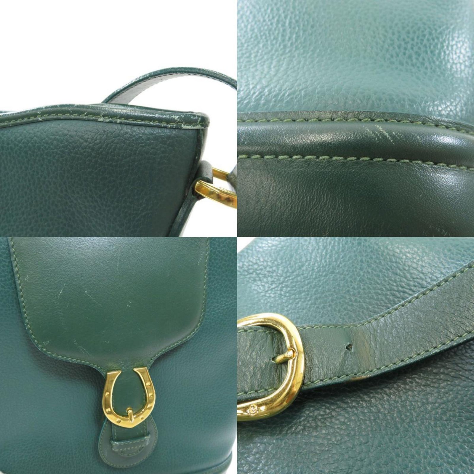 Gucci 001 084 1200 metal fittings motif shoulder bag leather ladies GUCCI | AlmaBagz - Image 8