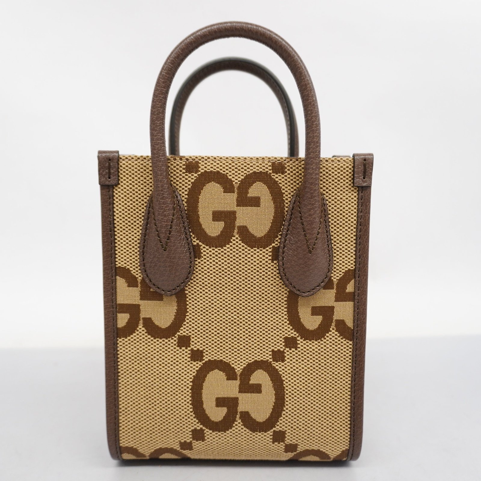 GUCCI 2way Bag Jumbo GG 699406 Women's Canvas,Leather Handbag,Shoulder Bag | AlmaBagz - Image 12