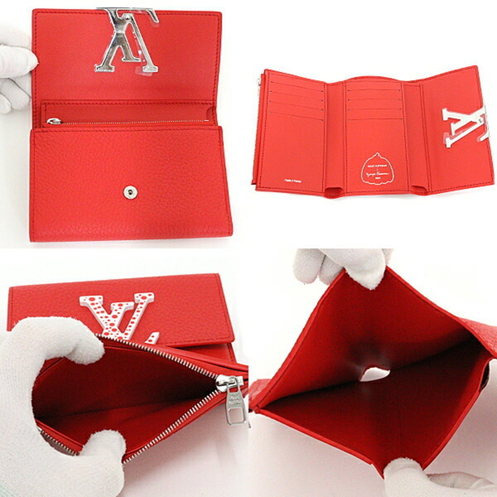 LOUIS VUITTON Portefeuil Capucines Maxi Trifold Wallet M82113 Rouge | AlmaBagz - Image 2