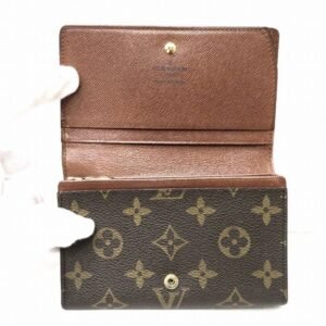 LOUIS VUITTON Monogram Portomone Bie Tresor M61730 Wallet Bifold Women's | AlmaBagz