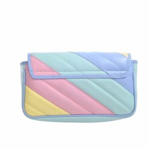 GUCCI GG Marmont Leather Super Chain Shoulder Bag 476433 Multicolor Women's | AlmaBagz