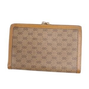GUCCI Wallet Micro GG Women's Beige | AlmaBagz