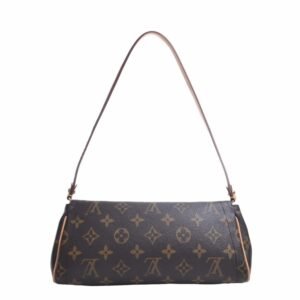 LOUIS VUITTON Monogram Pochette Beverly Shoulder Bag M40122 Brown Women's | AlmaBagz