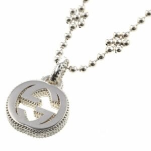 Gucci Necklace Interlocking G Flower Silver 925 Ladies Gucci | AlmaBagz