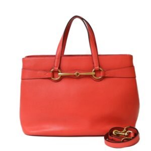 Gucci Shoulder Bag Red Ladies Leather | AlmaBagz