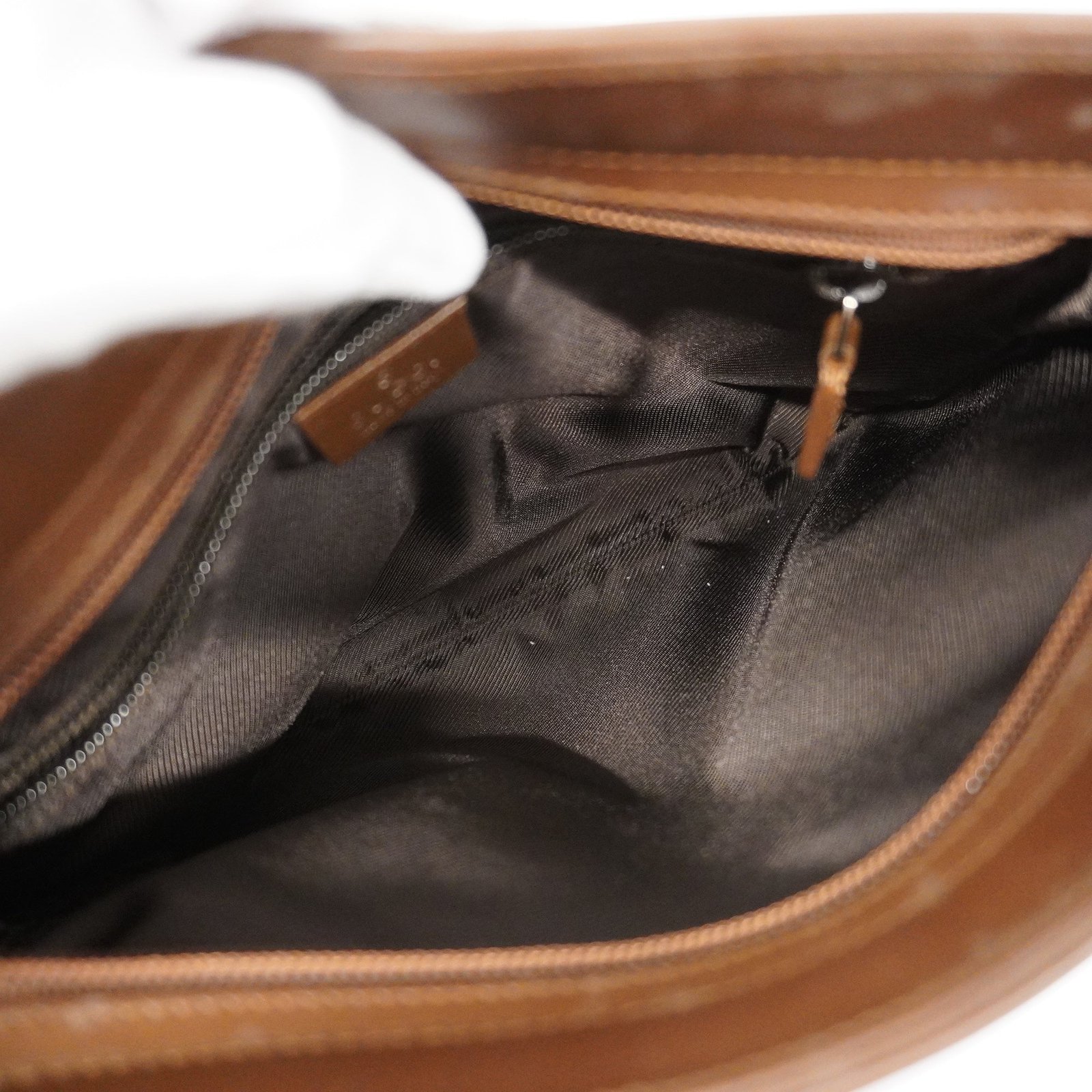 GUCCI GG Canvas Tote Bag 019 0422 Women's Handbag,Tote Bag Beige,Brown | AlmaBagz - Image 4