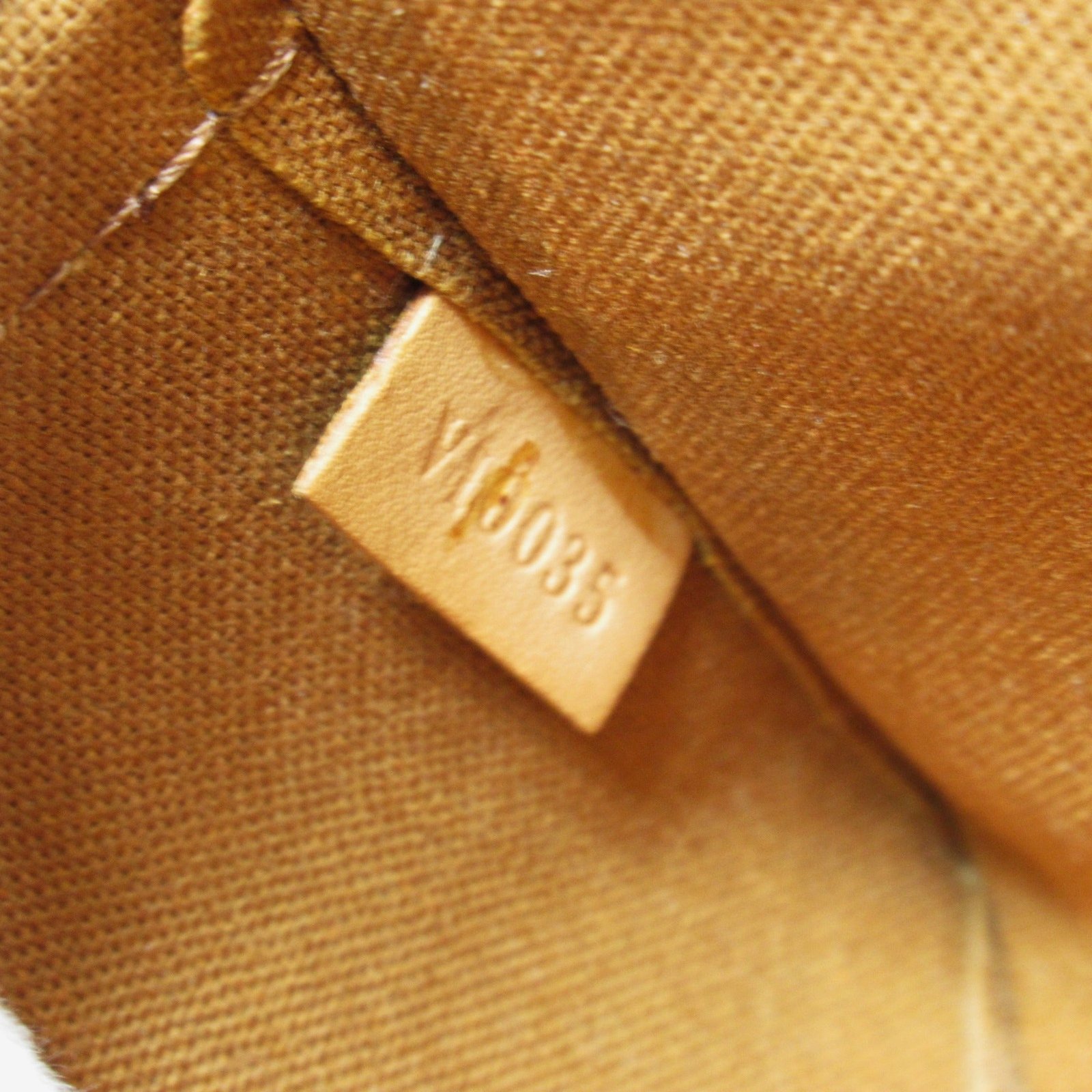 Louis Vuitton Popan cool Brown Monogram PVC coated canvas M40009 | AlmaBagz - Image 9